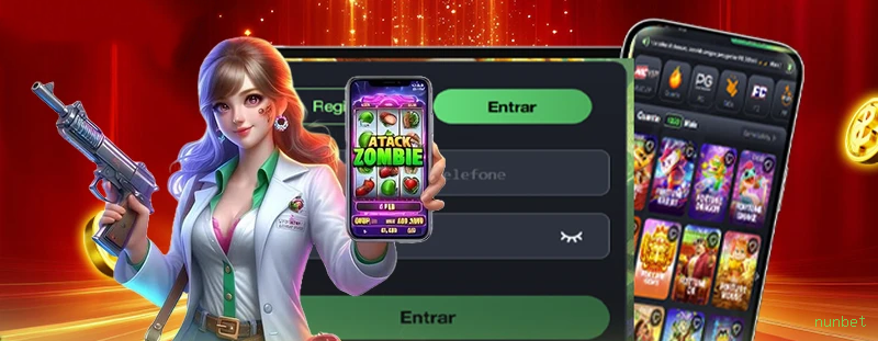 App nunbet para Android e iOS - download grátis